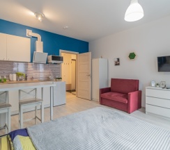 Просторные Апартаменты Студио  АртЛайн в SalutApart 17, Торфяная дорога 17/6