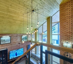 Шестиместный коттедж с балконом и с видом на город в Барнхаус