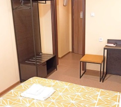 2-местный номер стандарт с 2 односпальными кроватями в Smart Hotel KDO Челябинск