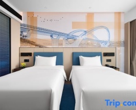 Двухместный номер Standard 2 отдельные кровати в Hampton by Hilton Nanning Xingning