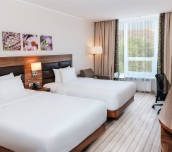 Семейный номер в Hilton Garden inn Kaluga