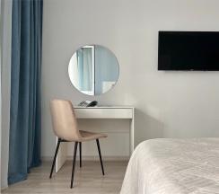 "KristaKosta" Однокомнатная квартира с потрясающим видом на залив (Метро Ленинский проспект/Автово, 10 минут на транспорте) в Rauktis apartments