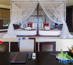 Бунгало Luxury с видом на сад в Poshanu Resort
