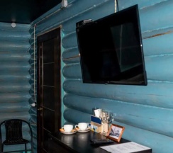 Двухместный номер Комфорт+ №4 двуспальная кровать в Пришвинъ