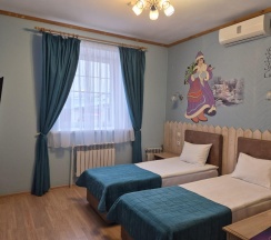 Комната стандарт с двумя односпальными кроватями Декабрь (с завтраком) в 12 месяцев