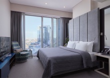 Studio Apartment с панорамной ванной в Diamond Apartments