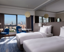 Премиум с панорамным видом (twin) в Radisson Blu Olympiyskiy Hotel Moscow