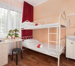 Кровать в общем номере (мужской номер) в FM Hostel