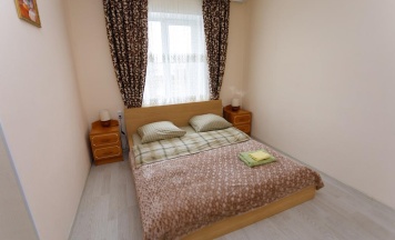 Номер стандарт с 1 двуспальной кроватью в Relax