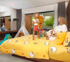 Номер Семейный с видом на сад в Отель Novotel Phuket Kata Avista Resort And Spa