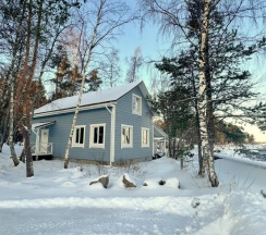 Дом на скале 4+2 в Ладога озеро