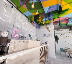 Одноместная капсула в мужской зоне (низ) в Deep Hotels