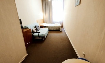 Семейный номер Comfort c видом на город. в Jo inn