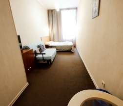 Семейный номер Comfort c видом на город. в Jo inn