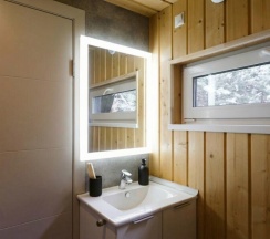 №14 A-Frame 45m2 с кондиционером. (оснащение дома см. Подробнее) в Les holidays