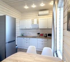 BarnHouse №6 (оснащение дома, стоимость банного чана и бани см. Подробнее) в Dacha