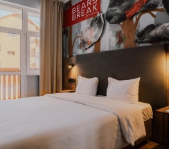 2-х местный в блоке Compact с балконом в Ays Design Hotel