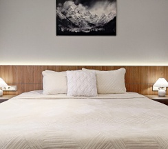 Апартамент ЭДЕЛЬВЕЙС - студия с панорамой на горы в Панорама Ачишхо