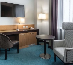 Двухместный номер Standard двуспальная кровать в Radisson Hotel Astana