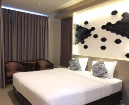 Двухместный номер Standard с видом на бассейн двуспальная кровать в The Chic 101 Hotel