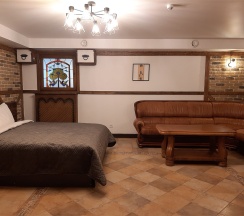 Номер с баней на дровах в Maziiz hotel Zelenogradsk