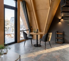 Дом люкс с электрокамином и банным чаном №5. Можно с собаками в Трофимов Берег