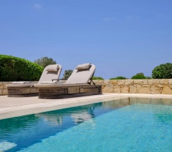 Люкс c 1 комнатой с видом на море в Aphrodite Hills Hotel