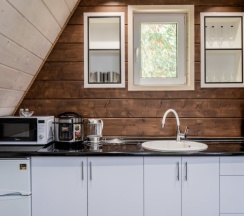 Семейный коттедж с балконом в Сопка