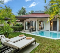 Двухместная вилла с бассейном Garden двуспальная кровать в Dewa Phuket Resort & Villas
