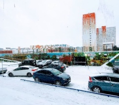 Студия с кроватью двуспальной (ТРЦ Аура) в Добрый дом