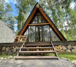 Домик в стиле A-FRAME в Golden Time