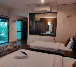 Двухместный номер Standard с видом на сад 2 отдельные кровати в Foresto Sukhothai Guesthome
