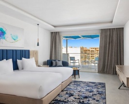 Двухместный номер Deluxe с частичным видом на море 2 отдельные кровати в Pickalbatros Blu Spa Resort - Adults Friendly 16 Years Plus
