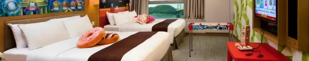 Номер Game Paradise Themed в Royal View Hotel