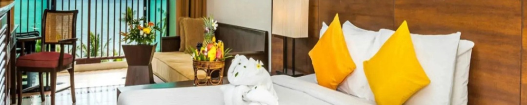 Четырёхместный номер Standard c 1 комнатой с видом на море в Panwa Beach Resort Phuket