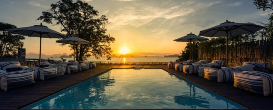 Вилла с видом на море в Cape Kudu Hotel