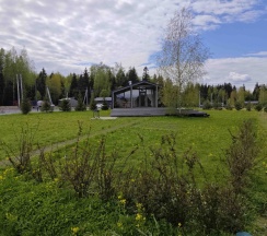 Коттедж с красивым видом из окна в Бали