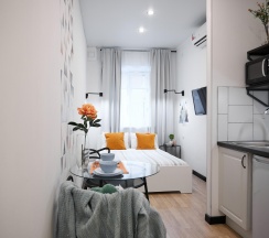 Апартаменты стандарт Studio 2 в Rent4you Fontanka river (Рентфою Фонтанка ривер)