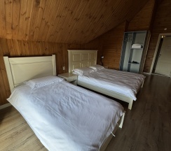 Семейный номер с видом на озеро в Larch