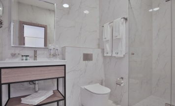 Номер Комфорт с видом на внутренний двор 2 отдельные кровати в Garden Resort
