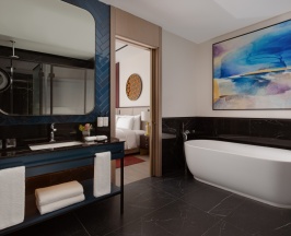 Двухместный люкс Club Lounge Access двуспальная кровать в InterContinental Tashkent, an IHG Hotel