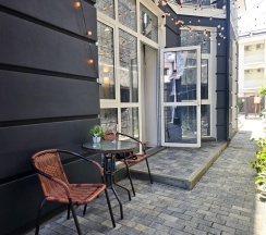1-комнатные апартаменты студия Адлер, ул. Прибрежная д.10 кв. 6 в Апартаменты Делюкс на улице Прибрежная