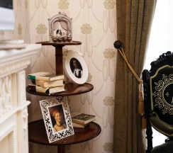 Двухместный номер Люкс с одной двуспальной кроватью в Дубровский