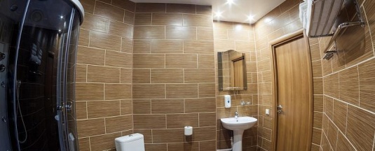 Номер стандарт с 1 двуспальной кроватью (с завтраком) в Спасское