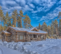 Коттедж "Маша и Медведь" №2, 3 спальни с мансардой в Медвежка в Карелии