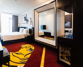 Двухместный номер Executive с видом на море двуспальная кровать в Mogan hotel