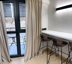 Апартаменты двухкомнатные двухместные (Люкс) с балконом в Polikariya