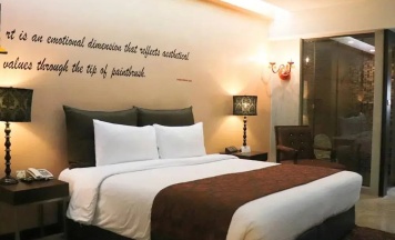Двухместный номер S Boutique Wing двуспальная кровать в Sunbeam Hotel Pattaya