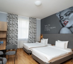 2-местный номер в блоке Extra Space с балконом и видом на горы в Ays Design Hotel