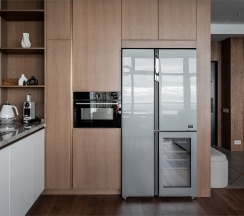 Трехкомнатный апартамент Luxury Dubai с двумя спальнями в Real Apartments Sochi